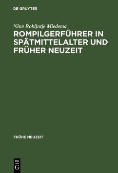 Cover Rompilgerführer in Spätmittelalter und Früher Neuzeit (eBook, PDF)
