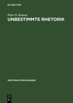 Cover Unbestimmte Rhetorik (eBook, PDF)
