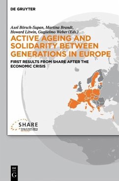 Active ageing and solidarity between generations in Europe (eBook, PDF)