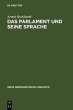 Das Parlament und seine Sprache (eBook,... - Bild 1