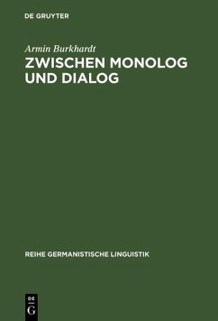 Cover Zwischen Monolog und Dialog (eBook, PDF)