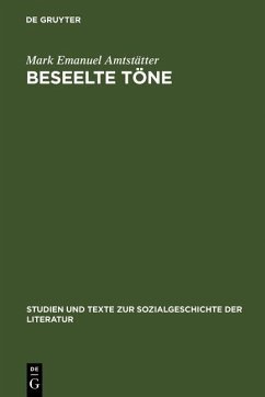 Cover Beseelte Töne (eBook, PDF)