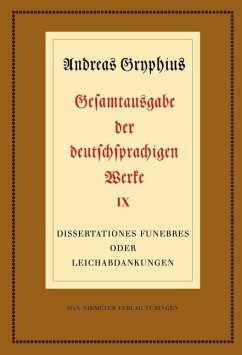 Cover Dissertationes funebres oder Leichabdankungen (eBook, PDF)