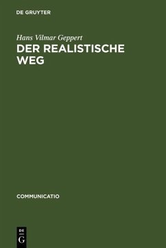 Der realistische Weg (eBook, PDF) - Geppert, Hans Vilmar