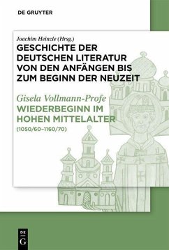 Wiederbeginn volkssprachiger Schriftlichkeit im hohen Mittelalter (eBook, PDF) - Vollmann-Profe, Gisela