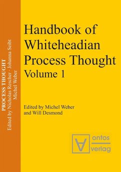 Cover Handbook of Whiteheadian Process Thought (eBook, PDF)