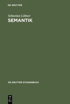 Cover Semantik (eBook, PDF)
