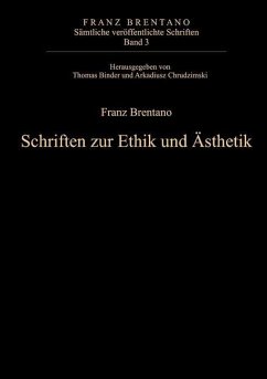 Cover Schriften zur Ethik und Ästhetik (eBook, PDF)
