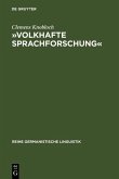 »Volkhafte Sprachforschung« (eBook, PDF)
