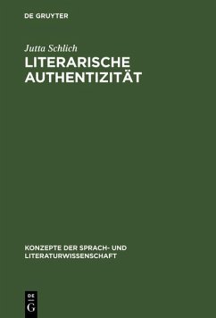 Cover Literarische Authentizität (eBook, PDF)