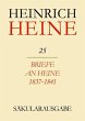 Briefe an Heine 1837-1841 (eBook, PDF) - Bild 1