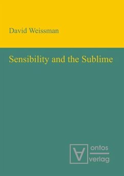 Sensibility and the Sublime (eBook, PDF) - Weissman, David