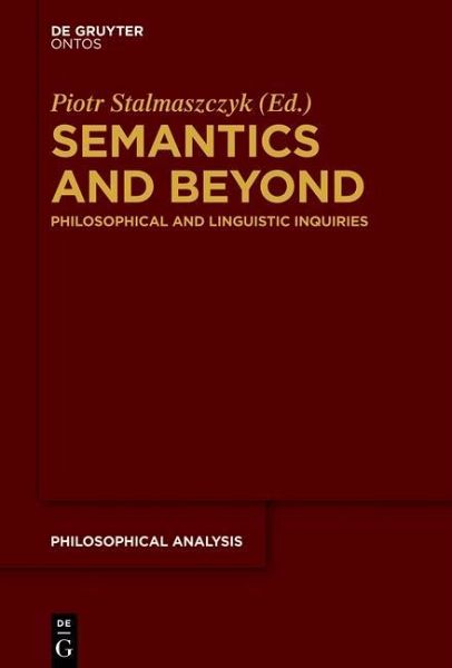 Semantics and Beyond (eBook, ePUB)
