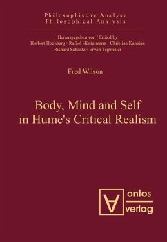 Body, Mind and Self in Hume's Critical Realism (eBook, PDF) - Wilson, Fred