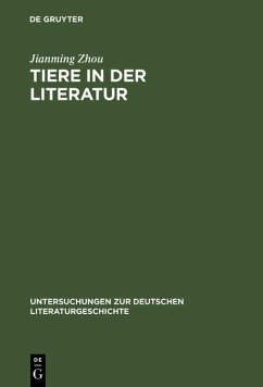 Cover Tiere in der Literatur (eBook, PDF)