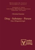 Ding - Substanz - Person (eBook, PDF)