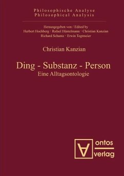 Ding - Substanz - Person (eBook, PDF) - Kanzian, Christan