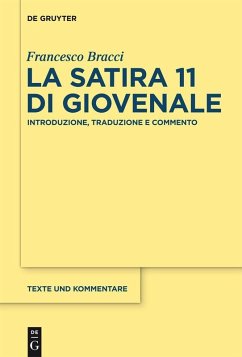 La satira 11 di Giovenale (eBook, ePUB) Cover La satira 11 di Giovenale (eBook, ePUB)