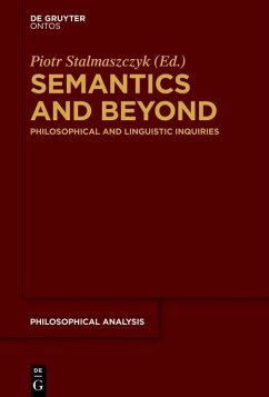 Semantics and Beyond (eBook, PDF)