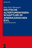 Deutsche Altertumswissenschaftler im amerikanischen Exil (eBook, ePUB)