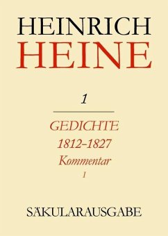Cover Gedichte 1812-1827. Kommentar (eBook, PDF)