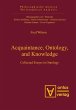 Acquaintance, Ontology, and Knowledge... - Bild 1