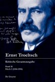 Ernst Troeltsch: Kritische Gesamtausgabe Briefe I (1884-1894) (eBook, PDF)