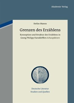 Grenzen des Erzählens (eBook, PDF) - Manns, Stefan