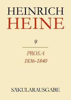 Cover Prosa 1836-1840 (eBook, PDF)