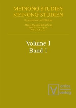 Forschungsstelle und Dokumentationszentrum für österreichische Philosophie, : Meinong studies / Meinong Studien. Volume 1 (eBook, PDF)