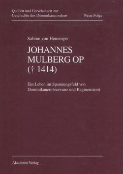 Cover Johannes Mulberg OP (+ 1414) (eBook, PDF)