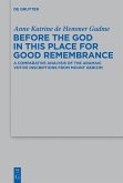 Before the God in this Place for Good Remembrance (eBook, PDF)