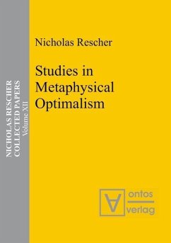 Collected Papers - Studies in Metaphysical Optimalism (eBook, PDF) - Rescher, Nicholas