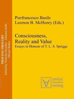 Cover Consciousness, Reality and Value (eBook, PDF)
