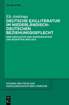 Deutsche Exilliteratur im niederländisch-deutschen Beziehungsgeflecht (eBook, ePUB) - Andringa, Els