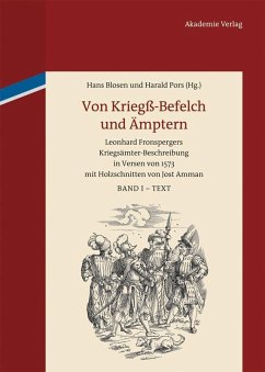 Von Kriegß-Befelch und Ämptern (eBook, PDF)