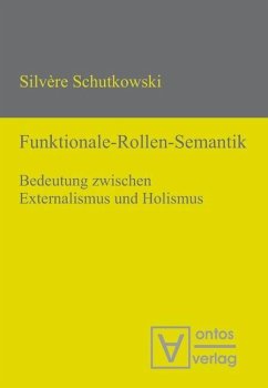 Funktionale-Rollen-Semantik (eBook, PDF) - Schutkowski, Silvère