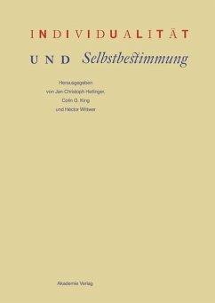 Individualität und Selbstbestimmung (eBook, PDF)