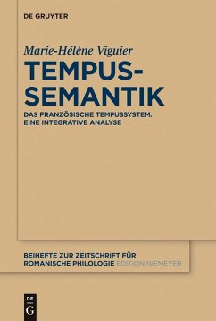 Tempussemantik (eBook, PDF) - Viguier, Marie-Hélène