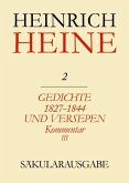 Klassik Stiftung Weimar und Centre National de la Recherche Scientifique, : Heinrich Heine Säkularausgabe - Gedichte 1827-1844 und Versepen. Kommentar III (eBook, PDF)