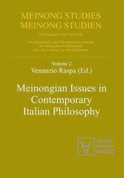 Cover Meinongian Issues in Contemporary Italian Philosophy (eBook, PDF)