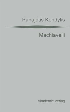 Machiavelli (eBook, PDF) - Kondylis, Panajotis