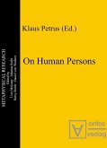On Human Persons (eBook, PDF)