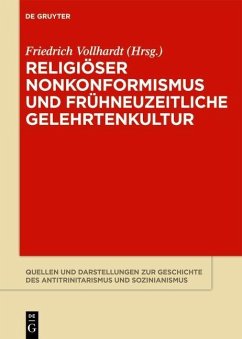 Cover Religiöser Nonkonformismus und frühneuzeitliche Gelehrtenkultur (eBook, PDF)