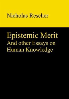 Epistemic Merit (eBook, PDF) - Rescher, Nicholas