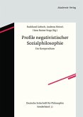 Profile negativistischer Sozialphilosophie (eBook, PDF)