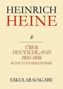 Cover Über Deutschland 1833-1836. Aufsätze über Kunst und Philosophie (eBook, PDF)