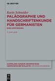 Paläographie und Handschriftenkunde für Germanisten (eBook, ePUB)