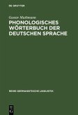 Phonologisches Wörterbuch der deutschen Sprache (eBook, PDF)