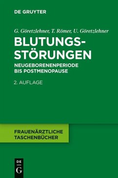 Cover Blutungsstörungen (eBook, PDF)